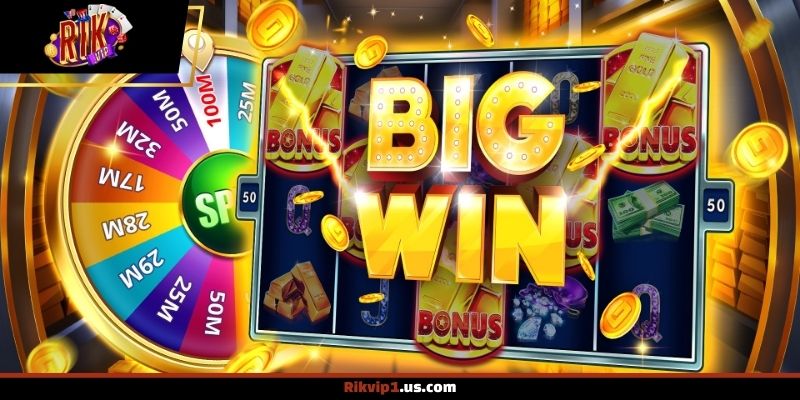Giao diện slot game tại Rikvip được thiết kế rõ ràng, dễ quan sát